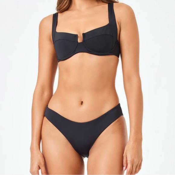 L*Space Bikini Set in Crystal Pink-Lee Lee Top and Sandy Bottom Classic. - Picture 7 of 12